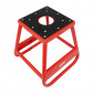 TREPIED/LEVE/BEQUILLE MOTO CROSS P2R STAND FIXE TABOURET ACIER ROUGE 3700948208618