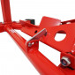 WHEEL CLAMP/BLOCKER for MOTORBIKE FRONT WHEEL-SELF BLOCKING- STEEL- RED- P2R 3700948208625