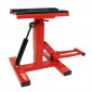 MOTORCYCLE LIFT STAND (FOR DIRT BIKE) P2R - WITH FOOT PEDAL - 4 LEVELS SETTINGS (HEIGHT 75/135/250/460 mm)