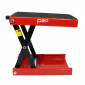 MOTORCYCLE LIFT STAND P2R - MECANICAL SCREW JACK - RED STEEL (HEIGHT min 100mm/max 380mm)