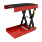 MOTORCYCLE LIFT STAND P2R - MECANICAL SCREW JACK - RED STEEL (HEIGHT min 100mm/max 380mm) 3700948195581