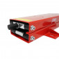 MOTORCYCLE LIFT STAND P2R - MECANICAL SCREW JACK - WITH BRACKETS- RED STEEL (HEIGHT min 90mm/max 405mm)