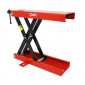MOTORCYCLE LIFT STAND P2R - MECANICAL SCREW JACK - WITH BRACKETS- RED STEEL (HEIGHT min 90mm/max 405mm)