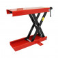 MOTORCYCLE LIFT STAND P2R - MECANICAL SCREW JACK - WITH BRACKETS- RED STEEL (HEIGHT min 90mm/max 405mm) 3700948195628