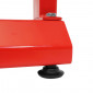 EQUILIBREUSE DE ROUE/PNEU MOTO P2R STATIQUE ACIER ROUGE (DIAM CONE DE 12 à 30mm - HAUTEUR MAX 51cm) 3700948208649