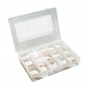 WASHER - BRASS UNIVERSAL 15 SIZES (RANGE OF 150 PARTS) -P2R- 3700948107317