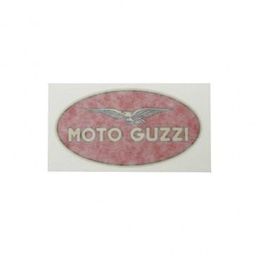 AUTOCOLLANT/STICKER/DECOR DE RESERVOIR "MOTO-GUZZI" GAUCHE ORIGINE PIAGGIO MOTO-GUZZI 750 NEVADA, 1100 CALIFORNIA VINTAGE -977337-