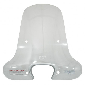 WIND SHIELD TALL "PIAGGIO GENUINE PART" 50-125 LIBERTY 2005> CLEAR -657155-