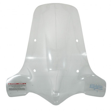 WIND SHIELD TALL-CLEAR "PIAGGIO GENUINE PART" PIAGGIO 50 TYPHOON 2011>/APRILIA 50 SR MOTARD 2011> -673116-