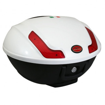 TOP-CASE 48L ORIGINE PIAGGIO MOTO-GUZZI 1200 NORGE 2010>2016, 1200 STELVIO 2011>2017 BLANC DIAMANT - - Produit de remplacement non défini
