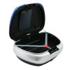  TOP CASE 50L AVEC SUPPORT ORIGINE PIAGGIO 300 500 MP3 20142017 BLEU LAGON 261 A CM261504 