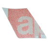 AUTOCOLLANT/STICKER/DECOR "A" DE FLANC GAUCHE ORIGINE PIAGGIO APRILIA 1000 RSV-4 -2H001038-