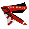 AUTOCOLLANT/STICKER/DECOR AILE AVANT GAUCHE ORIGINE PIAGGIO 50 GILERA SMT/RCR 2013> BLANCHE/ROUGE -2H000916-