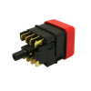 BOUTON/INTERRUPTEUR FEU DE DETRESSE/WARNING ORIGINE PIAGGIO PORTER -B007881-