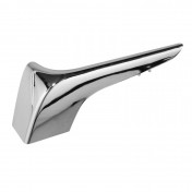 PROTECTION DE TABLIER AVANT DROIT ORIGINE PIAGGIO 50-125 LIBERTY 2015> CHROME -1B001336-