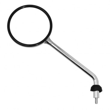 RETROVISEUR GAUCHE CHROME ORIGINE PIAGGIO 50-125 LIBERTY IGET 2015> -CM020417-