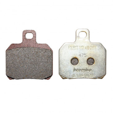 REAR BRAKE PADS -"PIAGGIO GENUINE PART" MOTO-GUZZI 750 BREVA 2003>2009, 750 NEVADA 2002>, 750 V-7 2008>(PAIR) -GU31654681-