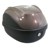 TOP-CASE 32L "PIAGGIO GENUINE PARTS" 50-125-150 LIBERTY/MEDLEY 2016> BROWN 135/A (WITHOUT PLATE) -CM271112-