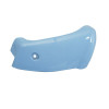 COUVERCLE/EXTREMITE DE SPOILER DROIT ORIGINE PIAGGIO 125-250-300 VESPA GTS 2022< BLEU 279/A -1B003904000T8-