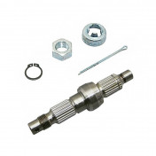 ARBRE DE ROUE SCOOT ADAPTABLE PIAGGIO 50 ZIP 1995>1999, NRG 1994>1996, FREE 1992>1994, NTT 1995>1996, VESPA, SFERA 1995>1997 -SELECTION P2R- 1002400900001