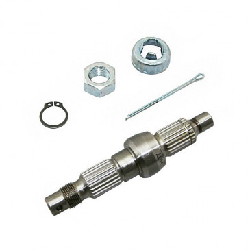 IMPELLER SHAFT FOR SCOOT FOR PIAGGIO 50 ZIP 1995>1999, NRG 1994>1996, FREE 1992>1994, NTT 1995>1996, VESPA ET2 1997>2004, SFERA 1995>1997 -SELECTION P2R- 1002400900001