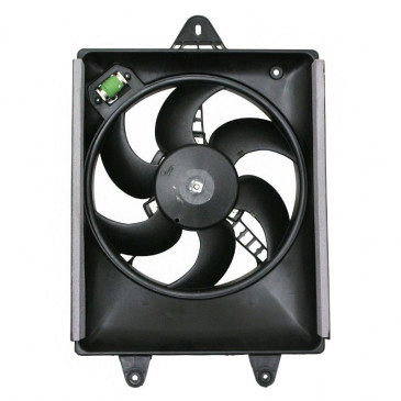 VENTILATEUR REFROIDISSEMENT RADIATEUR (LIVRE AVEC BUSE) ORIGINE PIAGGIO PORTER 2010>2020 -1E000304-