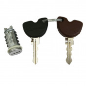LOCK CYLINDER SET "PIAGGIO GENUINE PART" PIAGGIO 125-250 VESPA GTS 2007> 300 VESPA GTS 2010>, 125 PRIMAVERA 2013>, SPRINT 2014> -1B004727R-