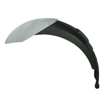 GARDE BOUE AVANT GAUCHE ORIGINE PIAGGIO 300 MP3 HPE 2019> GRIS MOUSE 715/C -1B006176000HT-