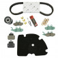 MAINTENANCE KIT "PIAGGIO GENUINE PARTS" 125 X-EVO (WITH SLIDING GUIDES) (+REAR BRAKE PADS HENGTONG 647400) -1R000383-