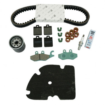 MAINTENANCE KIT "PIAGGIO GENUINE PARTS" 300 MP3 2009>2013 (WITH SLIDING GUIDES) -1R000378-