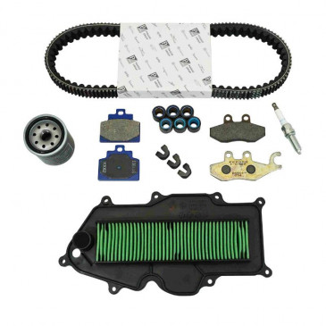 KIT ENTRETIEN MAXISCOOTER ORIGINE PIAGGIO 125 VESPA GTS 2016> (AVEC PLAQUETTES DE FREIN) -1R000459- 3700948205914