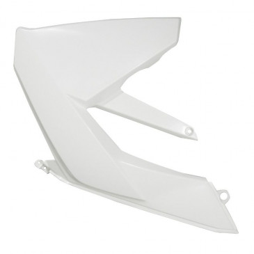FRONT SIDE COVER - RIGHT - "PIAGGIO GENUINE PART" APRILIA 50 RX, SX 2011> WHITE -2B000013000W0B-