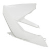 FRONT SIDE COVER - RIGHT - "PIAGGIO GENUINE PART" APRILIA 50 RX, SX 2011> WHITE -2B000013000W0B-