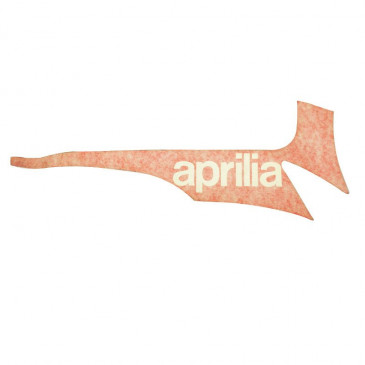 AUTOCOLLANT/STICKER/DECOR DE SPOILER DROIT ORIGINE PIAGGIO APRILIA 50 SR MOTARD 2011> -677063-