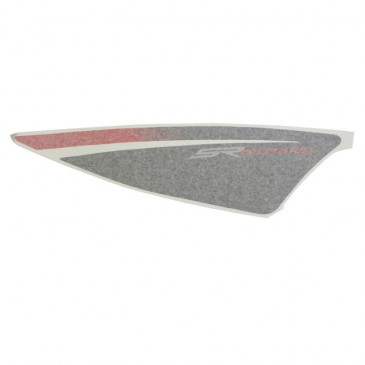DECAL- RIGHT REAR COWL "PIAGGIO GENUINE PART" PIAGGIO APRILIA 50-125 SR MOTARD NOIR 2011> -677073-