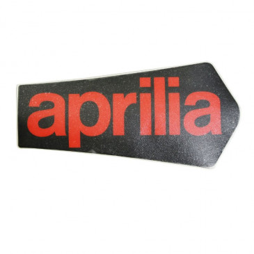 AUTOCOLLANT/STICKER/DECOR DE GARDE BOUE ARRIERE ORIGINE PIAGGIO APRILIA 50-125 RX, SX -860365-
