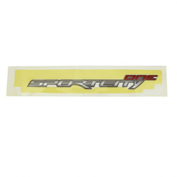DECAL- REAR COWL "PIAGGIO GENUINE PART" PIAGGIO APRILIA 125 SPORT-CITY ONE -860696-
