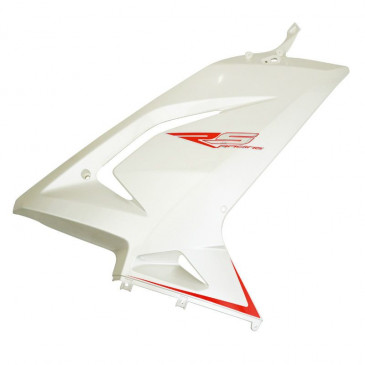 FLANC CARENAGE DROIT ORIGINE PIAGGIO APRILIA 50 RS 2006>2010 BLANC GLAM -86704100WB25-