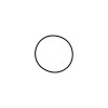 O'RING GASKET FOR CYLINDER HEAD "PIAGGIO GENUINE PART" APRILIA 125 RX, SX, RS, MX, TUONO, CLASSIC, AF1 -AP0250160-