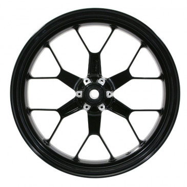 FRONT WHEEL 3,5''X17'' BLACK "PIAGGIO GENUINE PART" APRILIA 750-1200 DORSODURO, 1000 RSV-2, RSV-4, 750 SHIVER -AP8128228-