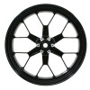FRONT WHEEL 3,5''X17'' BLACK "PIAGGIO GENUINE PART" APRILIA 750-1200 DORSODURO, 1000 RSV-2, RSV-4, 750 SHIVER -AP8128228-