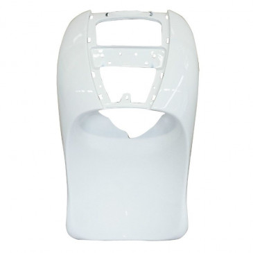 FRONT SHIELD - "PIAGGIO GENUINE PART" APRILIA 50 SCARABEO 2000>2006 WHITE CAMBRIDGE -AP8268507-
