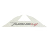 DECAL- "TUONO" RIGHT/LEFT SIDE PANEL "PIAGGIO GENUINE PART" APRILIA 1000 TUONO V4 -B043485-