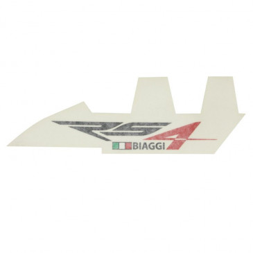 AUTOCOLLANT/STICKER/DECOR (BIAGGI) APRILIA 50-125 RS 2011> -B043694-