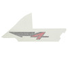 AUTOCOLLANT/STICKER/DECOR CARENAGE DROIT ORIGINE APRILIA 1000 RSV4 2011>2015 -B044435-