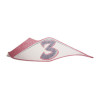 AUTOCOLLANT/STICKER/DECOR ARRIERE GAUCHE ORIGINE APRILIA 50-125 RS 2011>2013 -B045283-