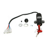 CONTACTEUR A CLE/SERRURE COMPLET ORIGINE PIAGGIO 50 GILERA SMT, RCR 2006>/DERBI SENDA 2005> -00H059082516-