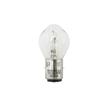 LIGHT BULB FOR HEADLAMP 12V-35/35W "PIAGGIO GENUINE PART" COMMON TO ALL THE RANGE -219528-
