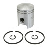PISTON COMPLET (CAT2) ORIGINE PIAGGIO TRIPORTEUR APE 50 2T 1998>2018, VESPA 50 FL2 -2432740002-