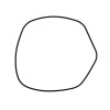 O'RING GASKET FOR CYLINDER HEAD (NEW MODEL) "PIAGGIO GENUINE PART" COMMON TO THE RANGE SCOOTER 50 CC LIQUIDE -482988-